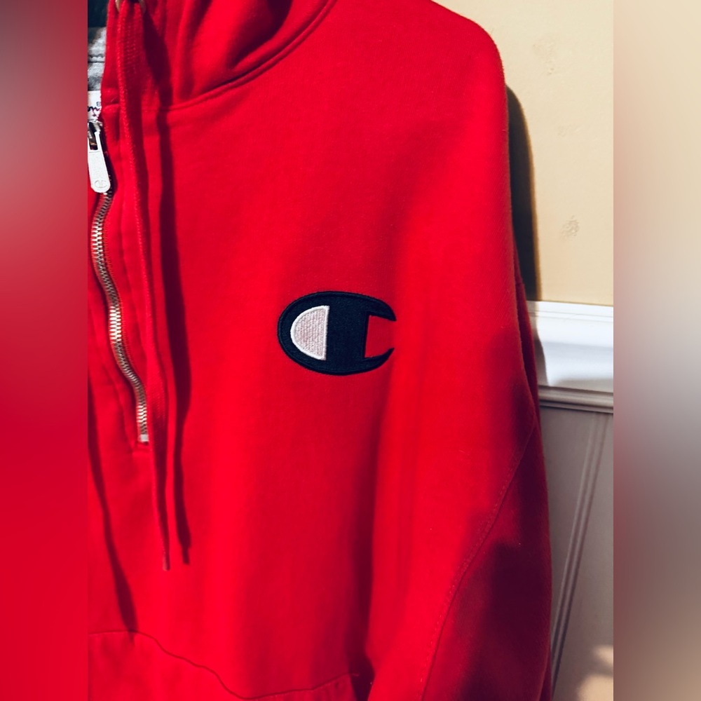 NWOT CHAMPION Quarter Zip Hoodie. 
Size 2XL Big And tall